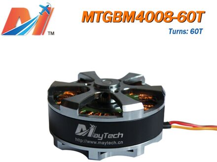 Maytech Uitverkoop 4008 60 turn borstelloze gimbal motor voor drone fotografie