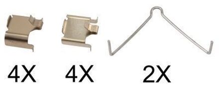 Mazda Accessoireset, schijfremblok