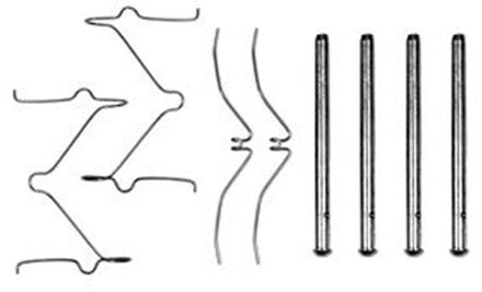 Mazda Accessoireset, schijfremblok