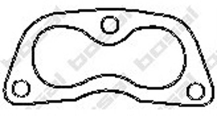 Mazda Afdichtring uitlaatpijp 256271