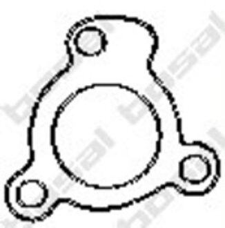 Mazda Afdichtring uitlaatpijp