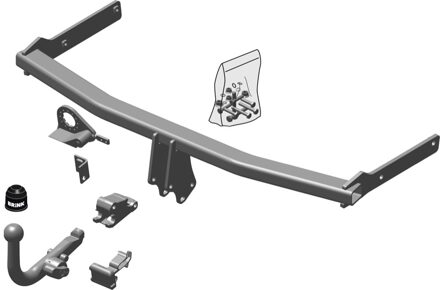 Mazda Afneembare trekhaak