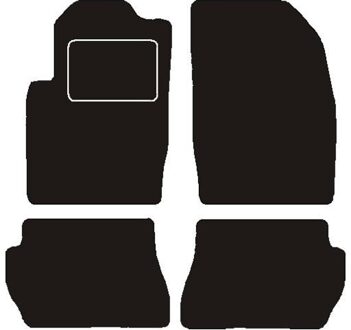 Mazda Automatten passend voor Mazda 2 2005 - 2007 MSN1361322