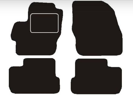 Mazda Automatten passend voor Mazda 3 2008 - 2011 MSN1361325