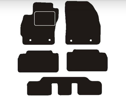 Mazda Automatten passend voor Mazda 5 7 persoons 2010 -> MSN1364029