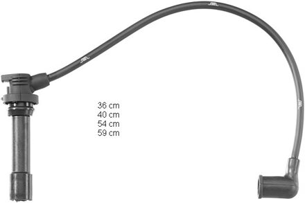 Mazda Bougiekabelset ZEF1166