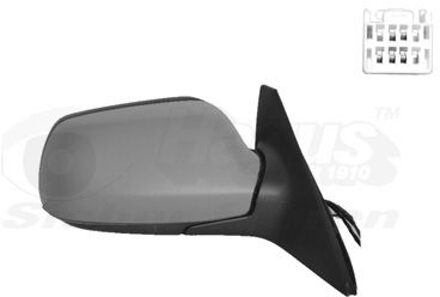 Mazda Buitenspiegel rechts elektrisch PRIMER VERWARMD