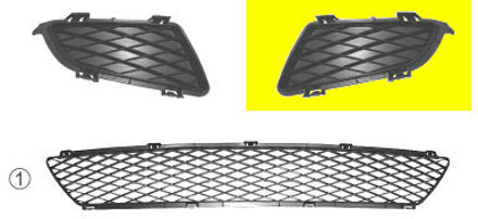 Mazda Bumpergrill Onder Links -05 2754591