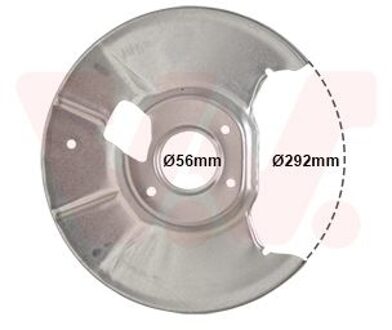 Mazda Dekplaat, remschijf 2754374