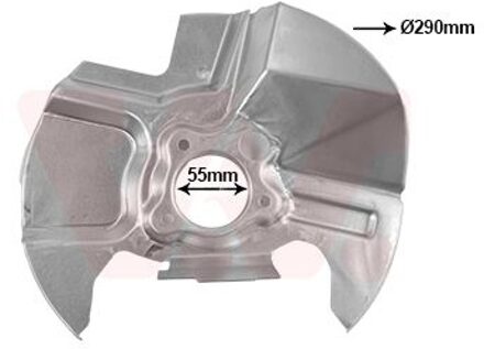 Mazda Dekplaat, remschijf 2758372