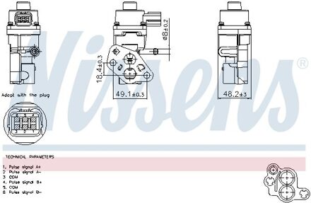 Mazda EGR-klep 98365