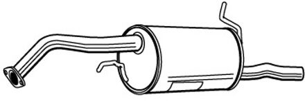 Mazda Einddemper 22459