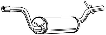 Mazda Einddemper 23110