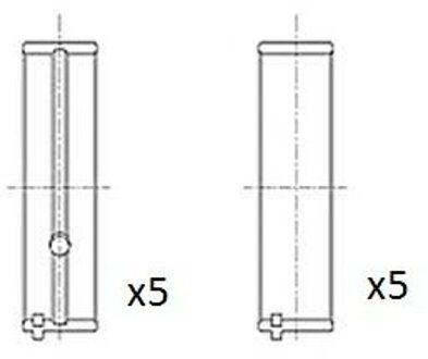 Mazda Hoofdlager BM1130STD