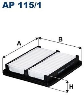 Mazda Luchtfilter AP1151