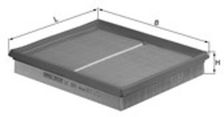 Mazda Luchtfilter LX679