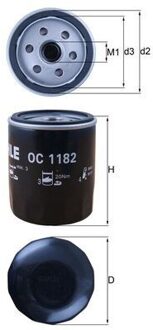 Mazda Oliefilter OC1182