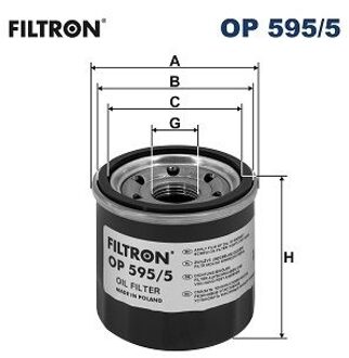 Mazda Oliefilter OP5955