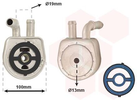 Mazda Oliekoeler, motorolie *** IR PLUS *** 27003289
