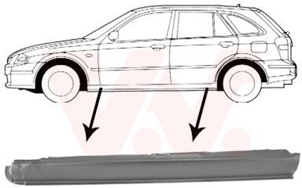 Mazda Plaatwerkdeel Dorpel