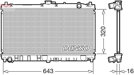 Mazda Radiateur DRM44031