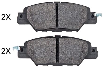 Mazda Remblokken set 35157