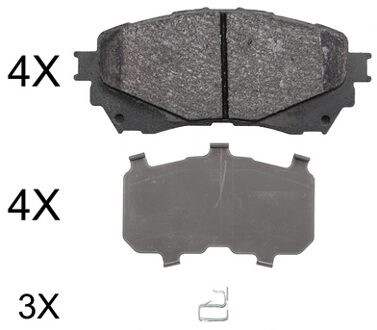 Mazda Remblokken set