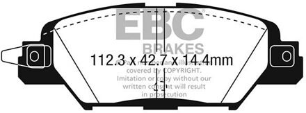 Mazda Remblokkenset Greenstuff DP23071