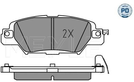 Mazda Remblokkenset, schijfrem 0252233214PD
