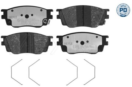 Mazda Remblokkenset, schijfrem 0252424616PD