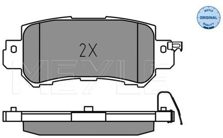 Mazda Remblokkenset, schijfrem 0252554014