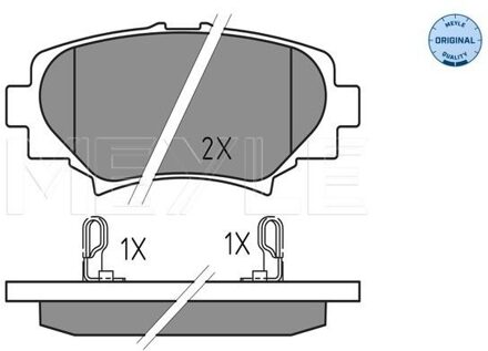 Mazda Remblokkenset, schijfrem 0252587814
