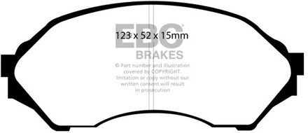 Mazda Remblokkenset, schijfrem DP1302