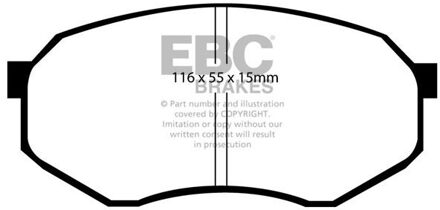 Mazda Remblokkenset, schijfrem DP730