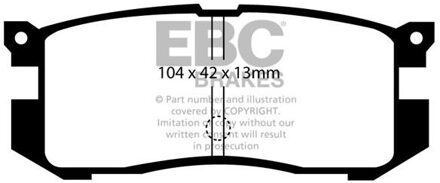 Mazda Remblokkenset, schijfrem DP739