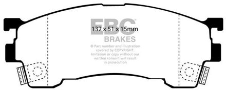 Mazda Remblokkenset, schijfrem DP971