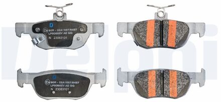 Mazda Remblokkenset, schijfrem LP5085EV