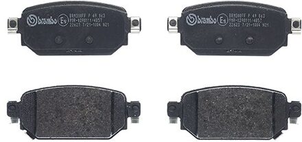 Mazda Remblokkenset, schijfrem P49063