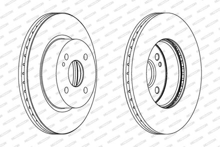 Mazda Remschijf DDF1738C
