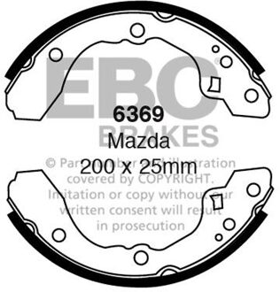 Mazda Remschoenset 6369