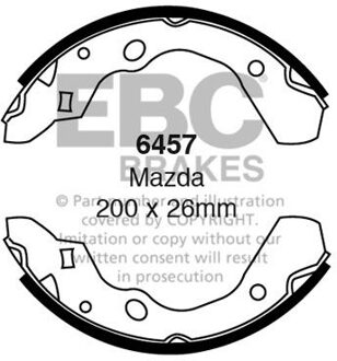 Mazda Remschoenset 6457