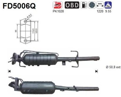 Mazda Roetfilter FD5006Q