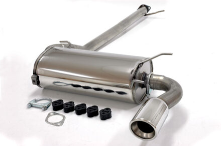 Mazda Simons uitlaat passend voor Mazda MX5 (NA) 1.6 16v / 1.8 16v 1996-1998 014H1R