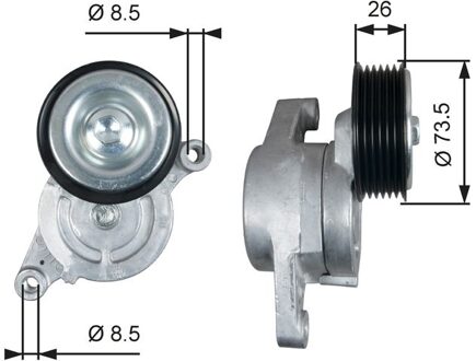 Mazda Spanrol, Poly V-riem T39279