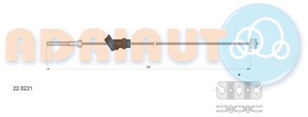 Mazda Trekkabel, parkeerrem 220221