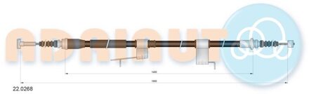 Mazda Trekkabel, parkeerrem 220268