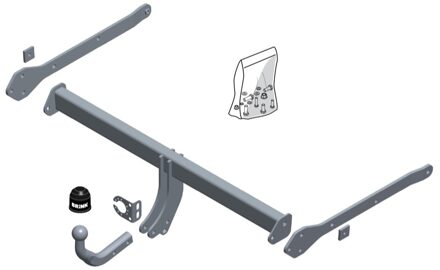 Mazda Vaste trekhaak 604200