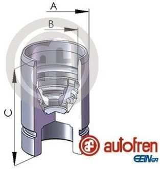 Mazda Zuiger, remklauw D025522