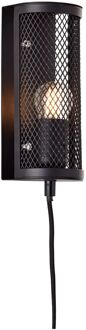 Maze Wandlamp Zwart