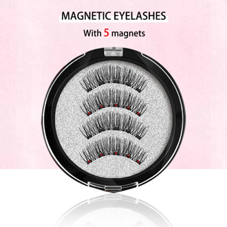 MB Magnetic Eyelashes With 5 Magnets 3D False Lashes dropshipping